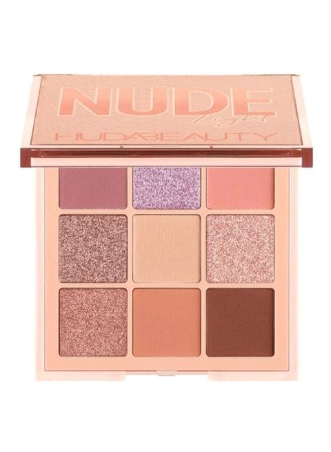 Buy Huda Beauty 9-Shades Nude Obsessions Eyeshadow Palette Light in UAE