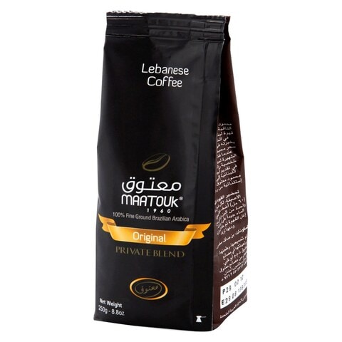 Buy Maatouk Private Blend Original Lebanese Coffee 250g in UAE