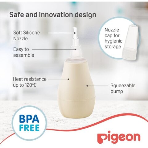 Pigeon baby nasal store aspirator