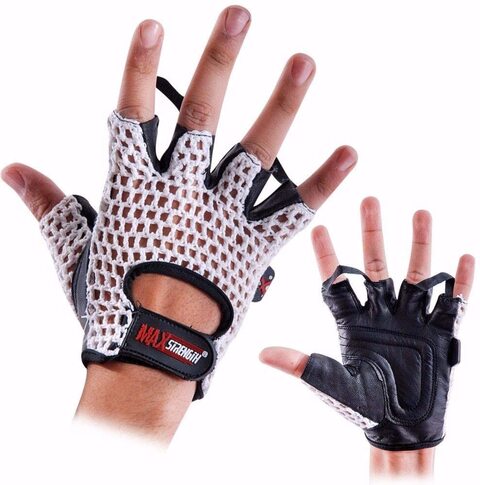 Leather Padded Lifting Gloves