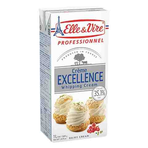 Elle &amp; Vire UHT Excellence Whipping Cream 1l