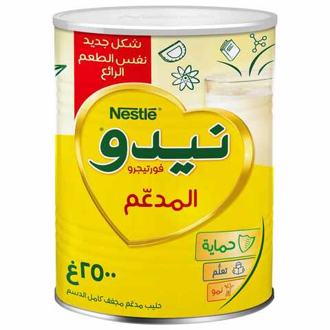 Nestle Nido Fortified Full Cream Milk Powder In Tin Can 2500g