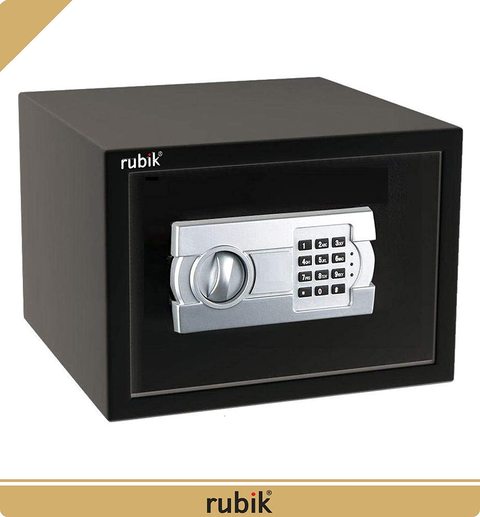 Digital Safe Box - Black (25x35x25cm)