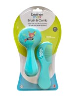 اشتري Brother max Super soft,smooth brush bristles  comb for safe and gentle grooming في الامارات