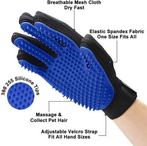 Delomo pet sale grooming glove