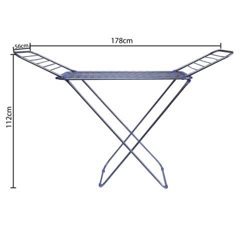 Buy In House Stainless Steel Clothes Drying Rack Adjustable And Foldable For Easy Storage For Indoor And Outdoor Use Online Shop Home Garden On Carrefour Uae