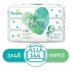 Buy Pampers Wipes - Baby - 48 Wipes x 3 in Egypt