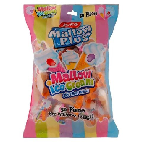 Erko Mallow Plus Ice Cream Marshmallows 250g
