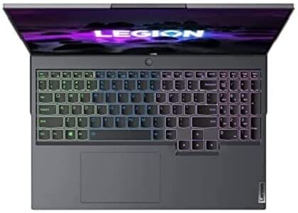 Lenovo Legion 5 Pro 16ITH6, 16&quot; WQXGA Diplay, Ryzen 7 5800H, 32GB RAM, 1TB SSD, GeForce RTX 3060 6GB, Win 11, Eng-Ara, Storm Grey 82JQ00H9AX