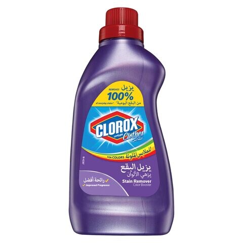 Clorox Stain Remover &amp; Color Booster For Colored Clothes Liquid 500ml