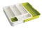Joseph Joseph DrawerStore White/Green Expandable Cutlery Tray