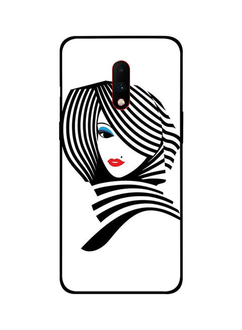 Theodor - Protective Case Cover For Oneplus 7 Fashion Girl 1