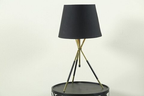 Black hot sale table light