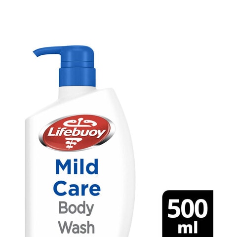 Lifebuoy Mild Care Body Wash White 500ml