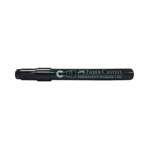 Faber-Castell Chisel Tip Permanent Marker Black