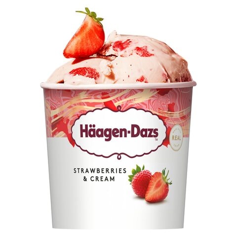 Haagen Dazs Strawberry Ice Cream Mini Cup 100ml