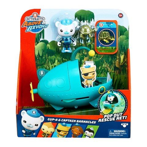 Buy Octonauts Figure & Vehicle Gup-A & Barnacles S1 Online - Shop Toys ...