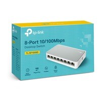 TP LINK 8-PORT 10/100MBPS DESKTOP SWITCH TL-SF1008D