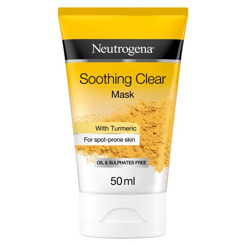 Buy Neutrogena Soothing Clear Mask With Turmeric Yellow 50ml Online ...