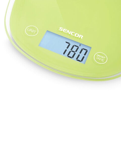 Sencor Kitchen Scale SKS 37GG Light Green