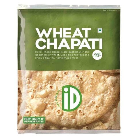 Buy iD Frozen Whole Wheat Chapatti 390g in UAE