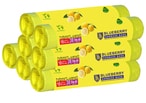 اشتري BLUEBERRY -7-Roll Lemon scented Trash Bag-PERFUMED GARBAGE BAG-Oxo-Biodegradable-10 Gallon-54X60cm-30 pieces Each Roll في الامارات