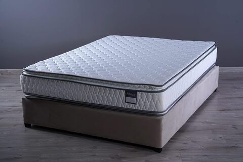 Pillow top mattress hot sale and boxspring set