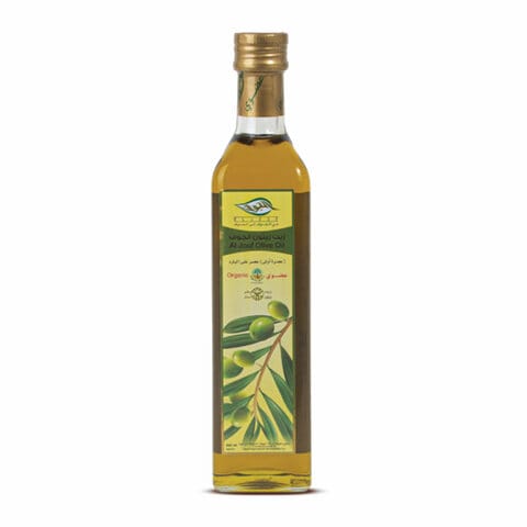 Buy Aljouf Organic Extra Virgin Olive Oil 500ml in Saudi Arabia