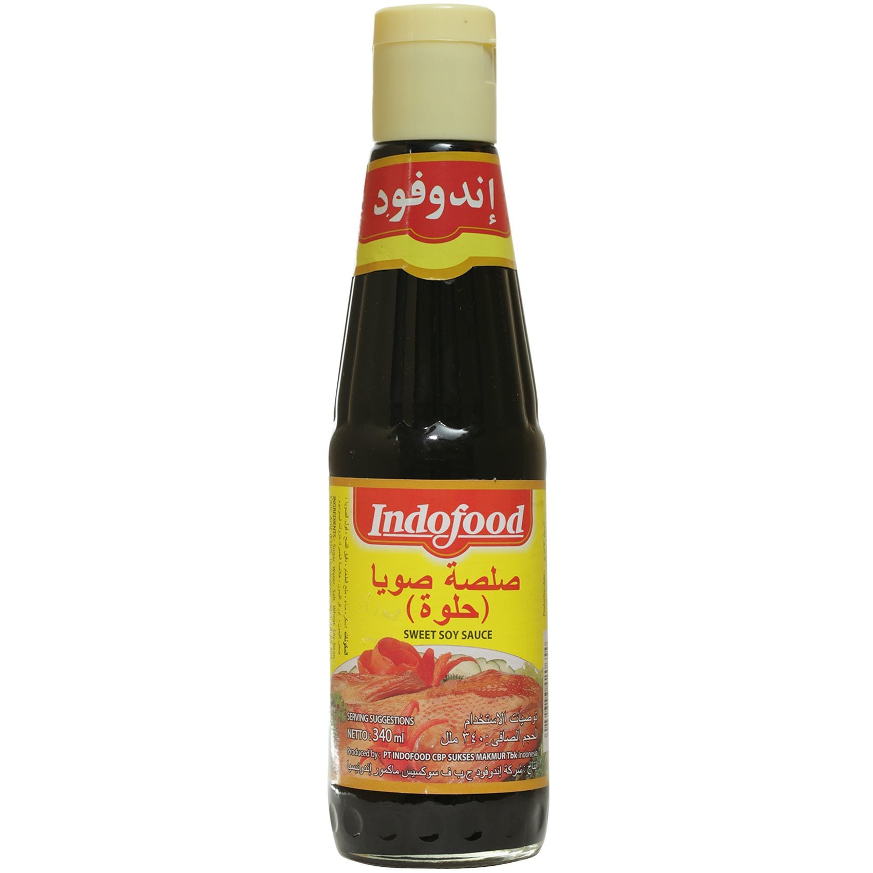 Buy Indofood Sweet Soy Sauce 340ml Online Shop Food Cupboard On Carrefour Uae