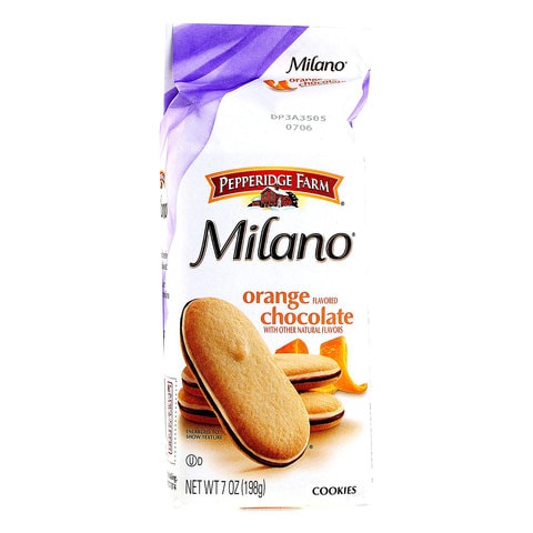 Pepperidge Farm Milano Orange Flavoured Chocolate Cookies 198g price in ...