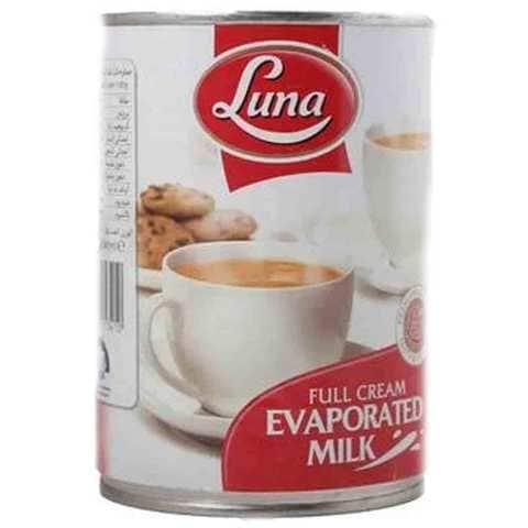 Luna Full Cream Evaporated Milk 400 Gram