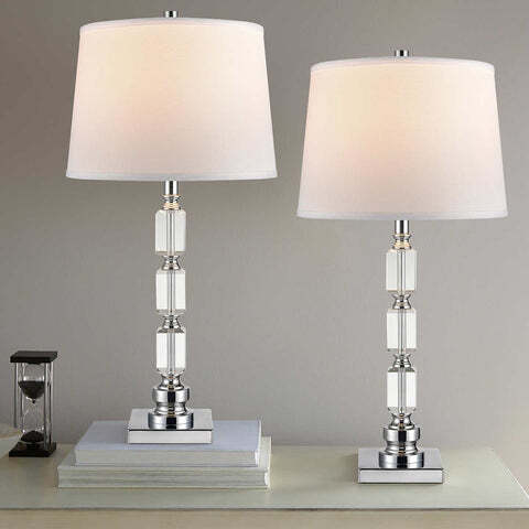 Crystal deals desk lamp