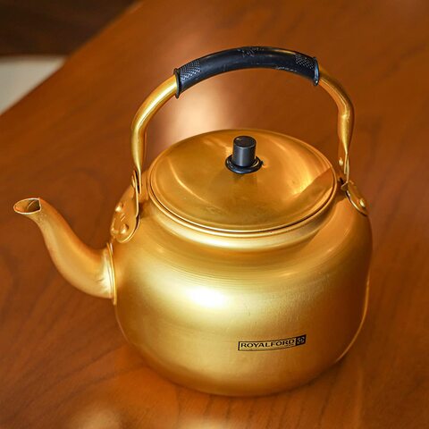 Aluminum tea outlet kettle