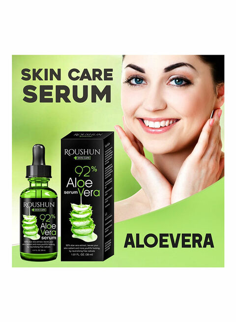 Roushun Skin Care Serum 92% Aloe Vera 30ml