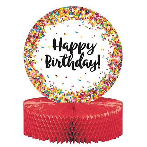 Sprinkles Centrepiece Honycomb 12x9in 1 pc