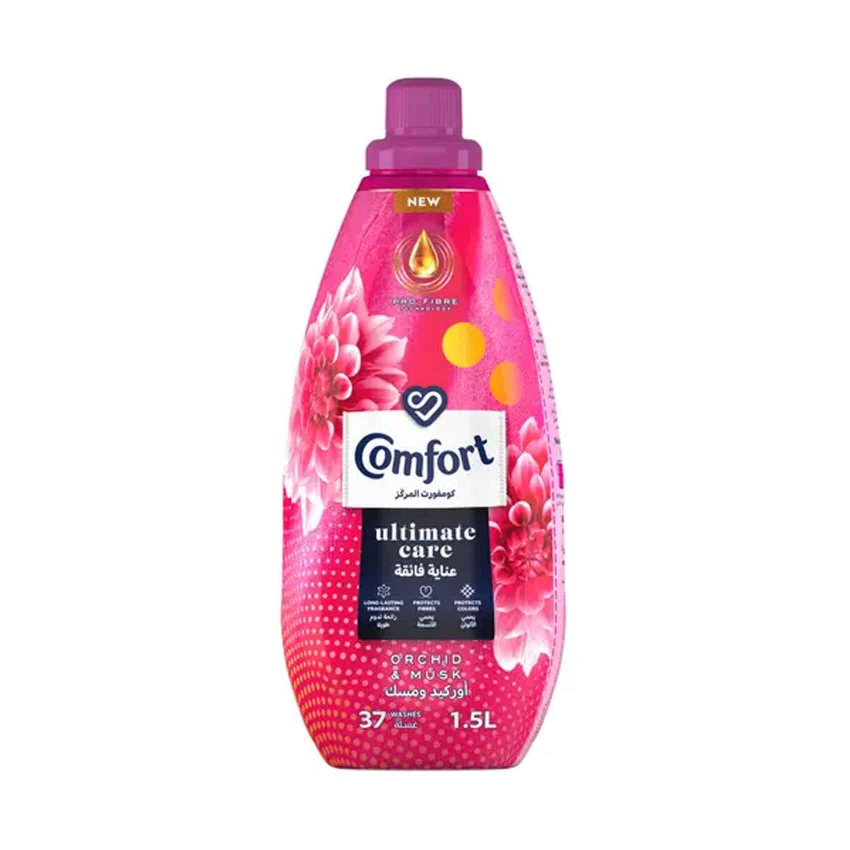 Buy Comfort Ultimate Care Orchid & Musk Concentrated Fabric Softener 1.5L  Online