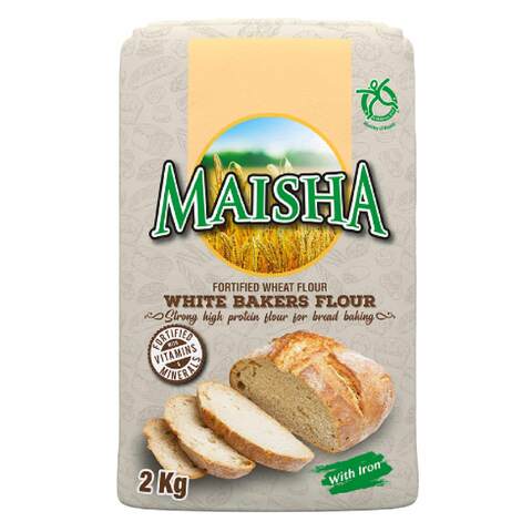 Maisha White Bakers Flour 2kg