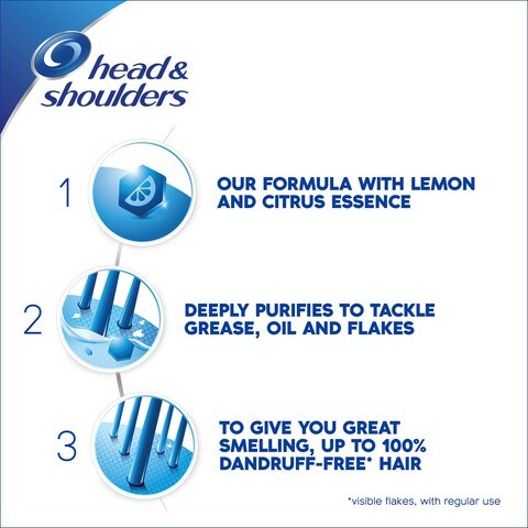 Head &amp; Shoulders Citrus Fresh Anti-Dandruff Shampoo 600 Ml