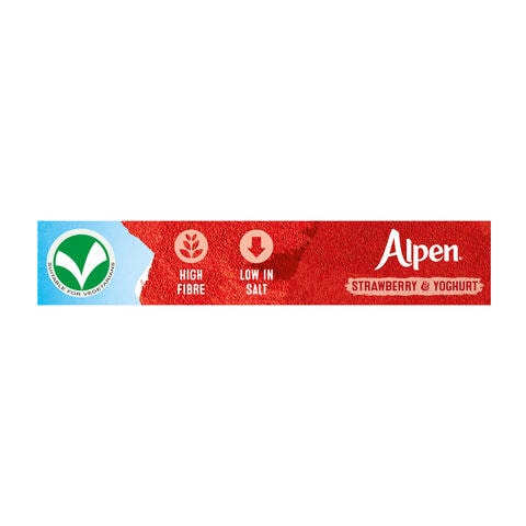 Alpen Strawberry and Yoghurt Cereal Bar 29g  Pack of 5