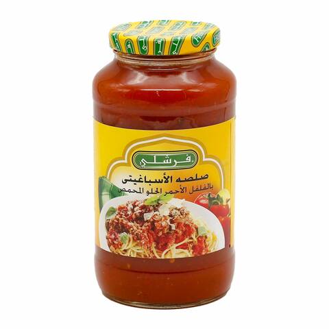 Freshly Spaghetti Sauce With Roasted Sweet Red Pepper 680g