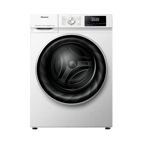 Hisense Washer Dryer WDQY9014EVJM, 9KG Washing, 6KG Drying White