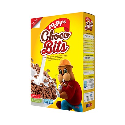 Poppins Cereal Choco Bits 600GR