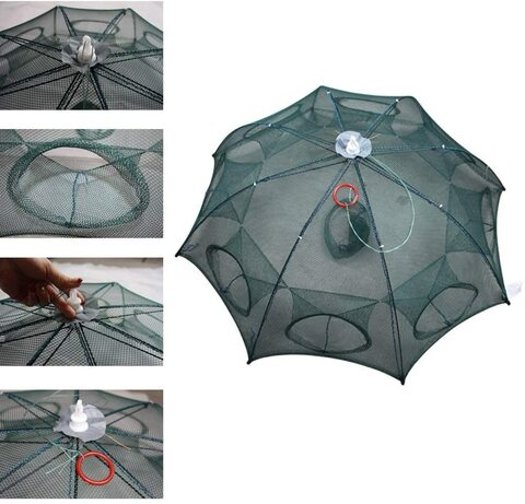 Fishing Net Trap 6 Holes Automatic