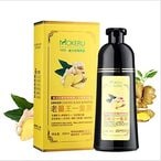 اشتري Mokeru Black Hair Dye Shampoo Natural Ginger Fast Cover Gray White In 15 Minutes في الامارات
