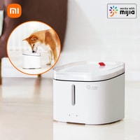 XIAOMI SMART AUTOMATIC PET WATER DISPENSER FOUNTAIN DRINKING BOWL LIVING WATER  Circulating water spring   4-stage filtering   Quiet-running   Smart home connection FOR CATS DOGS DRINKING WATER  2L