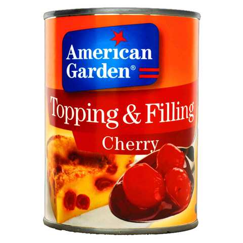 American Garden Topping And Filling Cherry 595 Gram