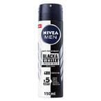Buy Nivea Antiperspirant Spray Black and White Invisible Original for Men - 150ml in Egypt