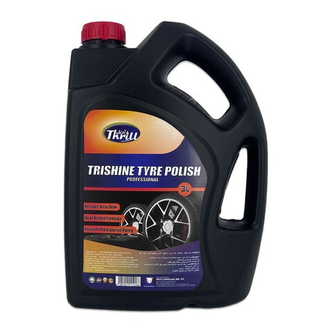 Thrill Trishine Professional Tyre Polish 3L