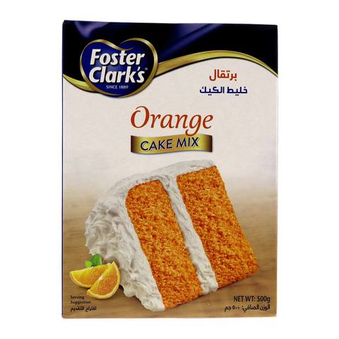 اشتري فوستر كلركس كيك ميكس برتقال 500 جرام في السعودية