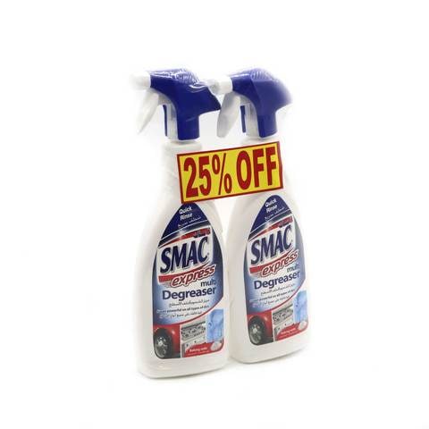 Smac Multipurpose Cleaner Express 650ml 2 Pieces 25%Free